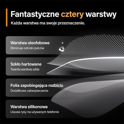 Szkło hartowane PanzerGlass Ultra-Wide Fit z pozycjonerem na iPhone 15 Szkło hartowane PanzerGlass Ultra-Wide Fit z pozycjonerem na iPhone 15