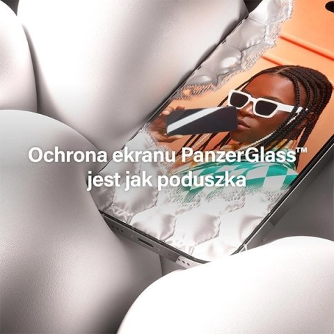 Szkło hartowane PanzerGlass Ultra-Wide Fit z pozycjonerem na iPhone 15 Szkło hartowane PanzerGlass Ultra-Wide Fit z pozycjonerem na iPhone 15