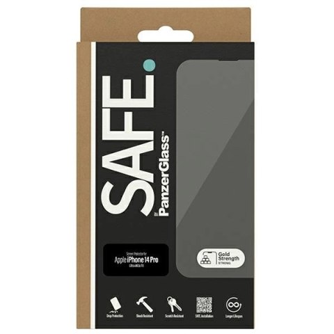 Szkło hartowane SAFE by PanzerGlass Ultra-Wide Fit na iPhone 14 Pro Szkło hartowane SAFE by PanzerGlass Ultra-Wide Fit na iPhone 14 Pro