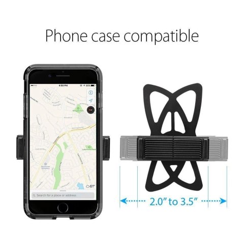 Uchwyt na telefon Spigen A250 na kierownicę roweru - czarny