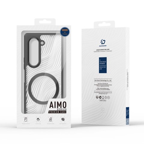 Etui Dux Ducis Aimo Mag na Samsung Galaxy Z Fold 6 - czarne Etui Dux Ducis Aimo Mag na Samsung Galaxy Z Fold 6 - czarne