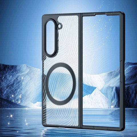 Etui Dux Ducis Aimo Mag na Samsung Galaxy Z Fold 6 - czarne Etui Dux Ducis Aimo Mag na Samsung Galaxy Z Fold 6 - czarne