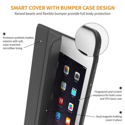 Etui Tech-Protect SmartCase na iPad Air 9.7'' 2 2014 - czarne