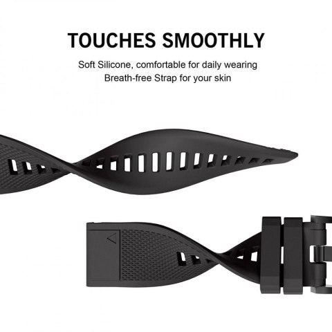 Etui Tech-Protect Smooth na Garmin Fenix 5 / 6 / 6 Pro / 7 - czarne