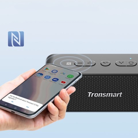 Głośnik bezprzewodowy Tronsmart Element T2 Plus Upgraded 20W Bluetooth 5.3 - czarny Głośnik bezprzewodowy Tronsmart Element T2 Plus Upgraded 20W Bluetooth 5.3 - czarny