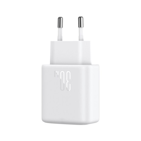 Ładowarka Joyroom JR-TCF24 sieciowa USB-C PD 30W QC SFC - biała + kabel USB-C 1m Ładowarka Joyroom JR-TCF24 sieciowa USB-C PD 30W QC SFC - biała + kabel USB-C 1m