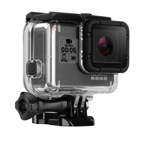 Pokrowiec Tech-Protect Waterproof Case wodoodporny na GoPro Hero 5 / 6 / 7 - przezroczysty Pokrowiec Tech-Protect Waterproof Case wodoodporny na GoPro Hero 5 / 6 / 7 - przezroczysty