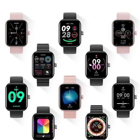 Smartwatch Joyroom Fit-Life JR-FT5 Plus z funkcją odbierania połączeń - czarny Smartwatch Joyroom Fit-Life JR-FT5 Plus z funkcją odbierania połączeń - czarny