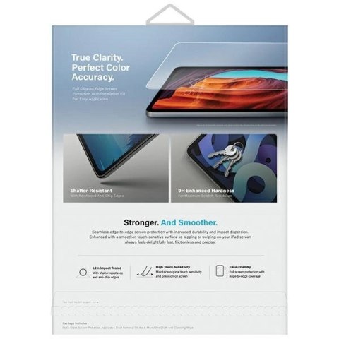 Szkło hartowane UNIQ Optix Clear z aplikatorem na iPad Air 13" 2024 Szkło hartowane UNIQ Optix Clear z aplikatorem na iPad Air 13" 2024