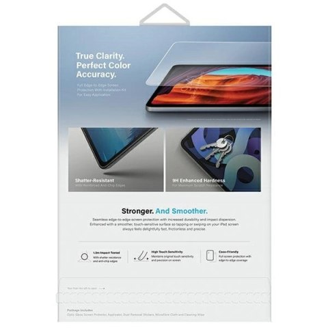 Szkło hartowane UNIQ Optix Clear z aplikatorem na iPad Pro 11" 2024 Szkło hartowane UNIQ Optix Clear z aplikatorem na iPad Pro 11" 2024