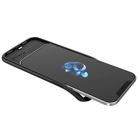 Etui Tech-Protect PowerCase na iPhone 12 / 12 Pro z powerbankiem 4800mAh - czarne