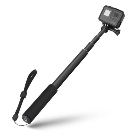 Monopad Tech-Protect na GoPro Hero z selfie stickiem do 92cm - czarny Monopad Tech-Protect na GoPro Hero z selfie stickiem do 92cm - czarny