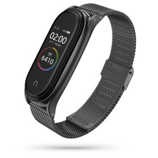 Pasek Tech-Protect MilaneseBand na Xiaomi Mi Smart Band 5 / 6 / 6 NFC - czarny