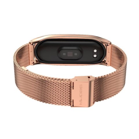 Pasek Tech-Protect MilaneseBand na Xiaomi Mi Smart Band 5 / 6 / 6 NFC - różowy