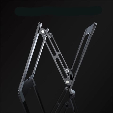 Podstawka Tech-Protect ULS400 uniwersalna rozkładana na laptop do 17" - srebrna Podstawka Tech-Protect ULS400 uniwersalna rozkładana na laptop do 17" - srebrna