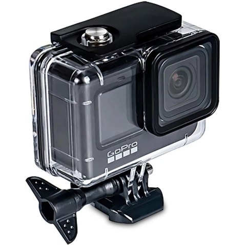 Pokrowiec Tech-Protect Waterproof Case wodoodporny na GoPro Hero 9 / 10 / 11 / 12 - przezroczysty Pokrowiec Tech-Protect Waterproof Case wodoodporny na GoPro Hero 9 / 10 / 11 / 12 - przezroczysty