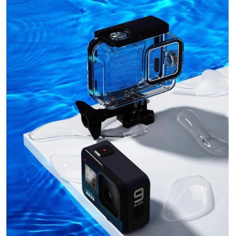 Pokrowiec Tech-Protect Waterproof Case wodoodporny na GoPro Hero 9 / 10 / 11 / 12 - przezroczysty Pokrowiec Tech-Protect Waterproof Case wodoodporny na GoPro Hero 9 / 10 / 11 / 12 - przezroczysty