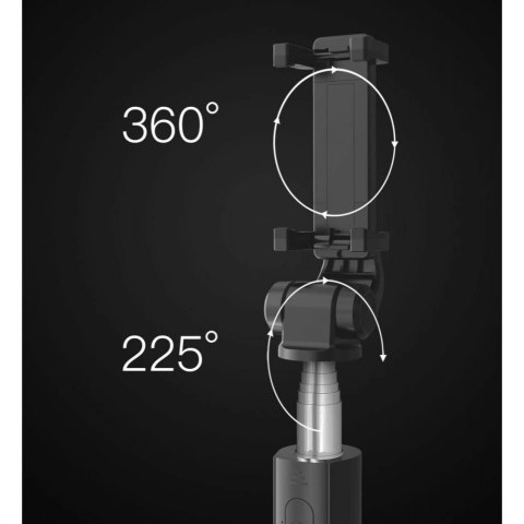 Selfie stick Tech-Protect L01S Bluetooth z tripodem do 70cm - czarny Selfie stick Tech-Protect L01S Bluetooth z tripodem do 70cm - czarny