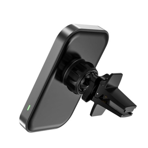 Uchwyt Tech-Protect CW19 samochodowy magnetyczny MagSafe z ładowarką indukcyjną 15W na kratkę wentylacji - czarny