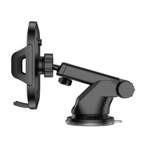 Uchwyt Tech-Protect V1 samochodowy na telefon na szybę / kokpit - czarny Uchwyt Tech-Protect V1 samochodowy na telefon na szybę / kokpit - czarny