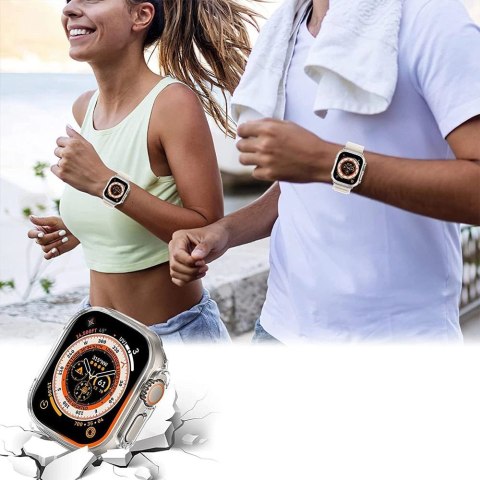 Etui Tech-Protect Defense360 na Apple Watch Ultra 1 / 2 (49 mm) - przezroczyste
