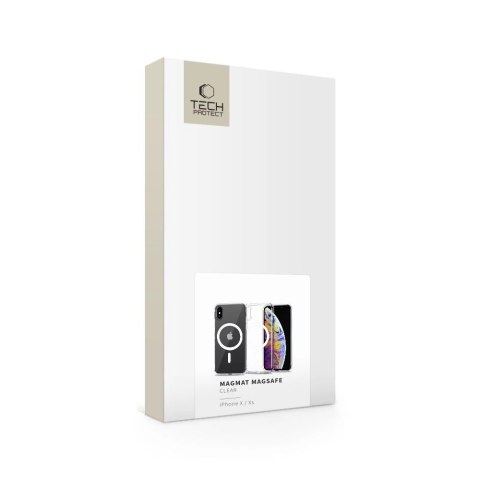 Etui Tech-Protect MagMat MagSafe na iPhone X / XS - przezroczysty
