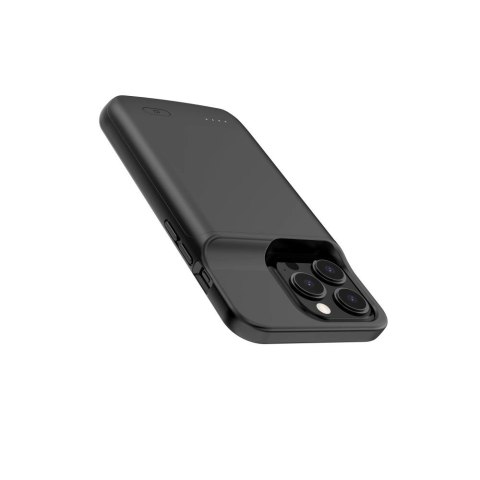 Etui Tech-Protect PowerCase na iPhone 14 / 14 Pro z powerbankiem 4800mAh - czarne Etui Tech-Protect PowerCase na iPhone 14 / 14 Pro z powerbankiem 4800mAh - czarne