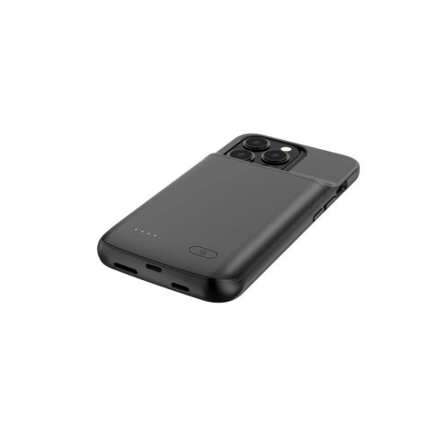 Etui Tech-Protect PowerCase na iPhone 14 / 14 Pro z powerbankiem 4800mAh - czarne Etui Tech-Protect PowerCase na iPhone 14 / 14 Pro z powerbankiem 4800mAh - czarne