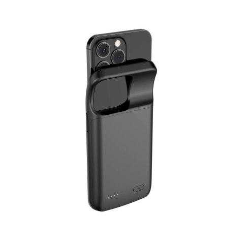 Etui Tech-Protect PowerCase na iPhone 14 / 14 Pro z powerbankiem 4800mAh - czarne Etui Tech-Protect PowerCase na iPhone 14 / 14 Pro z powerbankiem 4800mAh - czarne