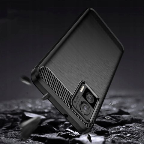 Etui Tech-Protect TPUCarbon na Motorola Edge 30 Neo - czarne