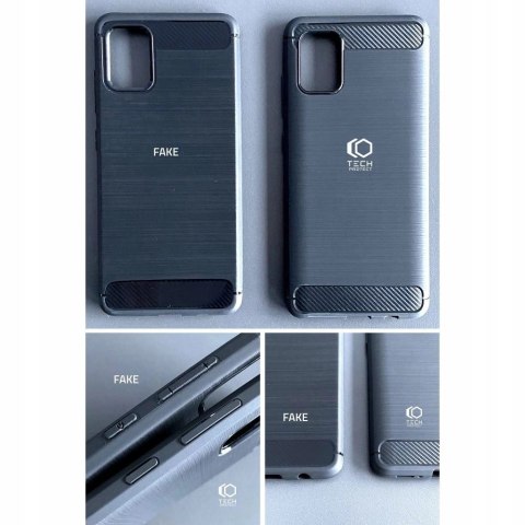 Etui Tech-Protect TPUCarbon na Motorola Edge 30 Neo - czarne