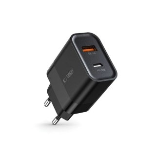 Ładowarka Tech-Protect C30W sieciowa USB-C PD 30W / USB-A QC 3.0 - czarna