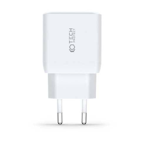 Ładowarka Tech-Protect C35W-2 sieciowa 2x USB-C PD 35W - czarna