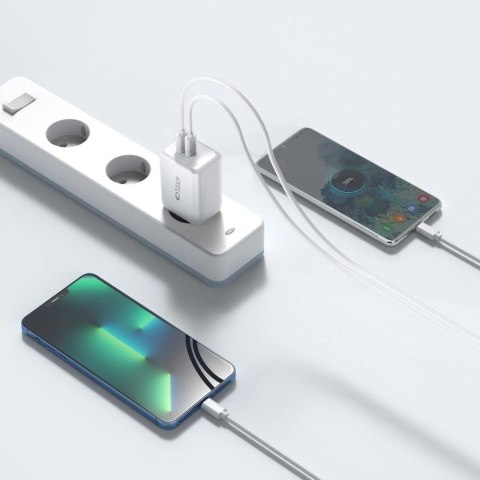 Ładowarka Tech-Protect C35W-2 sieciowa 2x USB-C PD 35W - czarna
