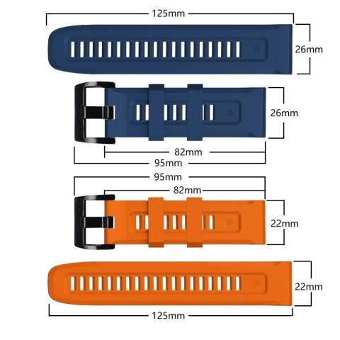 Pasek Tech-Protect IconBand na Garmin Fenix 3 / 5X / 3HR / 5X Plus / 6X / 6X Pro / 7X - zielony