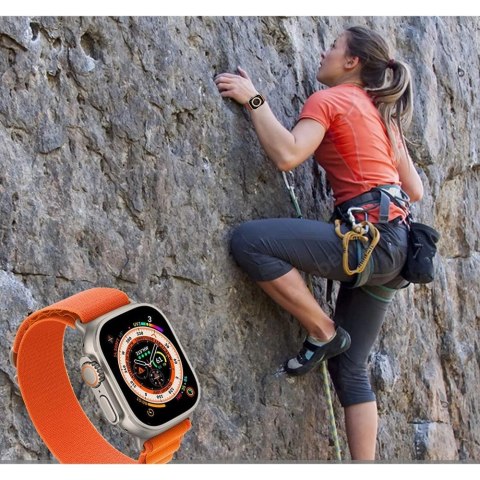 Pasek Tech-Protect Nylon Pro na Apple Watch 4 / 5 / 6 / 7 / 8 / 9 / SE / Ultra 1 / 2 (42/44/45/49 mm) - beżowy