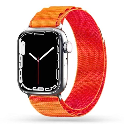 Pasek Tech-Protect Nylon Pro na Apple Watch 4 / 5 / 6 / 7 / 8 / 9 / SE / Ultra 1 / 2 (42/44/45/49 mm) - pomarańczowy