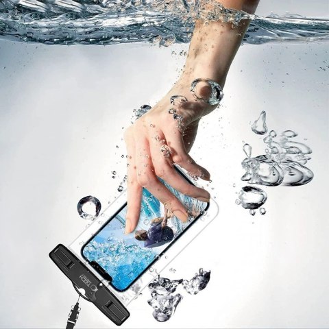 Pokrowiec Tech-Protect Waterproof Case UWC7 wodoodporny na urządzenia do 6.9" - różowy