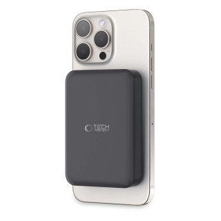 Powerbank Tech-Protect LifeMag PB11 z MagSafe 10000mAh 15W port USB-C - czarny + kabel USB-C