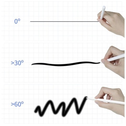 Rysik Tech-Protect Digital Magnetic Stylus Pen 2 magnetyczny do tabletu iPad - biały