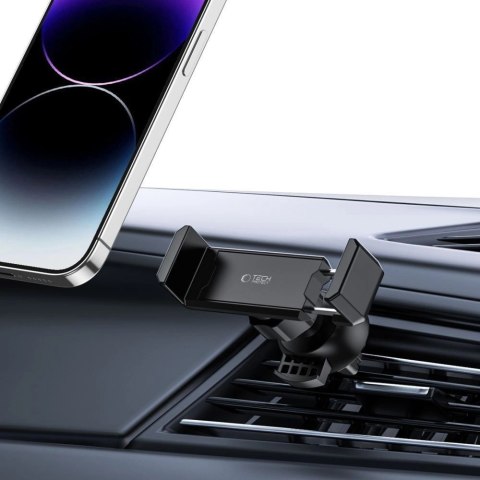 Uchwyt Tech-Protect V3 mini na telefon do samochodu na kratkę nawiewu - czarny