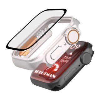 Etui Tech-Protect Defense360 na Apple Watch 7 / 8 / 9 (45 mm) - czarno-pomarańczowy