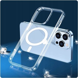 Etui Tech-Protect FlexAir Hybrid MagSafe na Samsung Galaxy S22 - przezroczyste