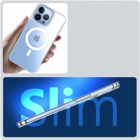 Etui Tech-Protect FlexAir Hybrid MagSafe na Samsung Galaxy S22 - przezroczyste