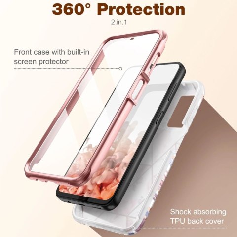 Etui Tech-Protect Velar na Samsung Galaxy A14 4G / 5G - różowe