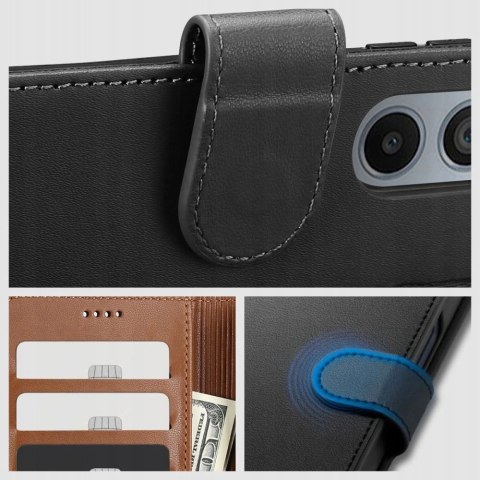 Etui Tech-Protect Wallet na Xiaomi Redmi Note 12 4G / LTE - czarne