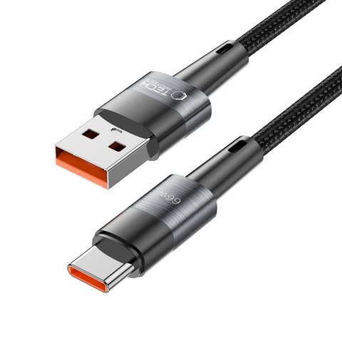 Kabel Tech-Protect UltraBoost USB-C / USB-C 66W 6A 1m - szary