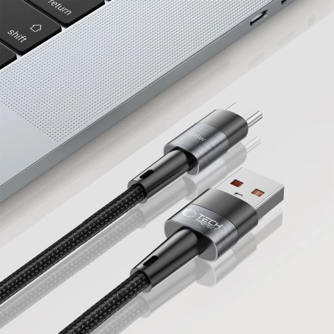 Kabel Tech-Protect UltraBoost USB-C / USB-C 66W 6A 1m - szary