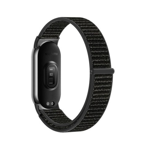 Pasek Tech-Protect Nylon na Xiaomi Smart Band 8 / 8 NFC - czarny