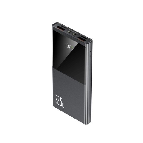 Powerbank Tech-Protect PB12 10000mAh 22.5W 2x USB-A / USB-C / Lightning z kablem USB-C / USB-A - szary Powerbank Tech-Protect PB12 10000mAh 22.5W 2x USB-A / USB-C / Lightning z kablem USB-C / USB-A - szary